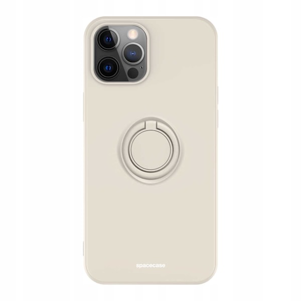 Spacecase Silikonring För Iphone 12 Pro Max Bone