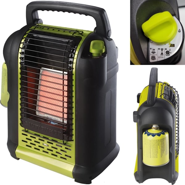 Gass turistvarmer for gasspatron OXYSTOP OLYMP 2kW