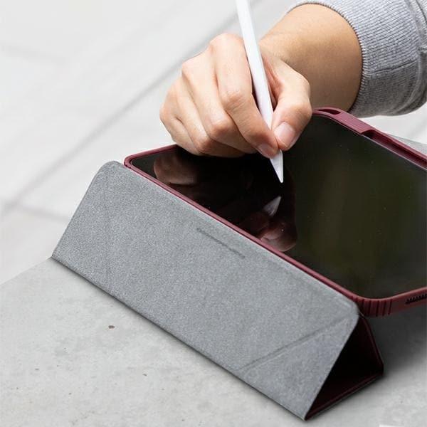 Uniq Moven-deksel for iPad Pro 12.9 (2021) Antimikrobiell - Grå