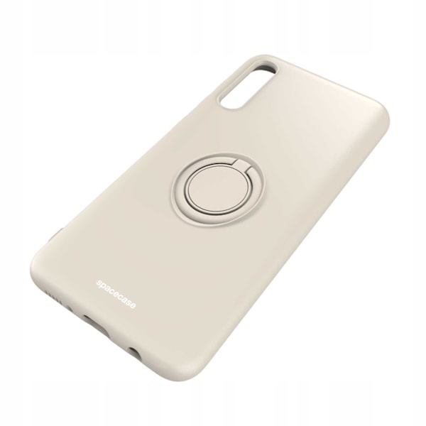 Spacecase Silikonecase Ring För Samsung Galaxy A70 Bone