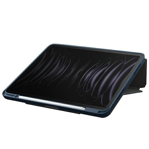Uniq Rovus-deksel for iPad Pro 11 (2021-2022) / Air 10.9 (2020-2022) Blå/marine magnetisk deksel