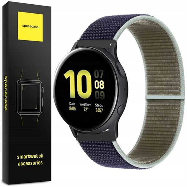 Spacecase Klorrem 22Mm Khaki För Apple Watch 1 2 3 4 5 6 Se