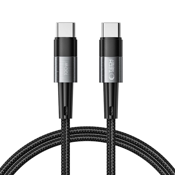 TECH-PROTECT ULTRABOOST TYPE-C KABEL PD100W/5A 100CM GRÅ