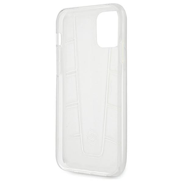 MERCEDES LINE ETUI TIL IPHONE 12 PRO MAX - GENNEMSIGTIG