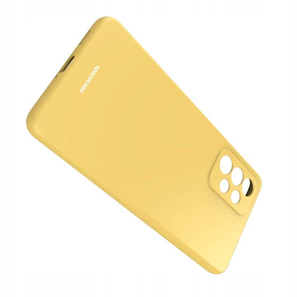 Spacecase Silikonecase Galaxy A53 5G Gul Skydd