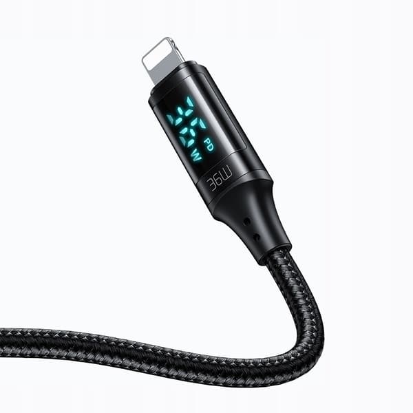 MCDODO CABLE MED DISPLAY USB-C LIGHTNING 36W 1M IPHONE X 11 12 13 14