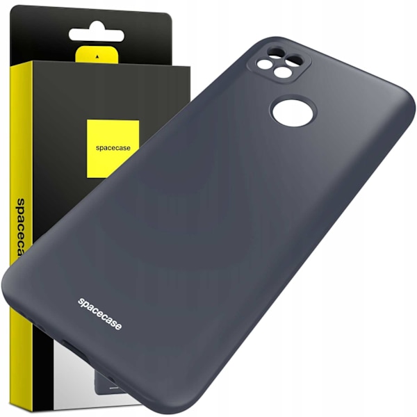 Spacecase Silikonfodral För Xiaomi Redmi 9C Svart