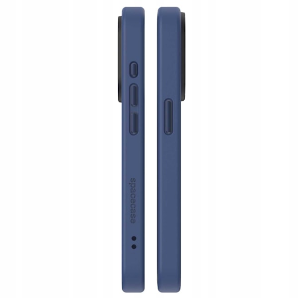 Spacecase Hybrid-Fodral För Magsafe För Iphone 15 Pro Mörkblåt Skal