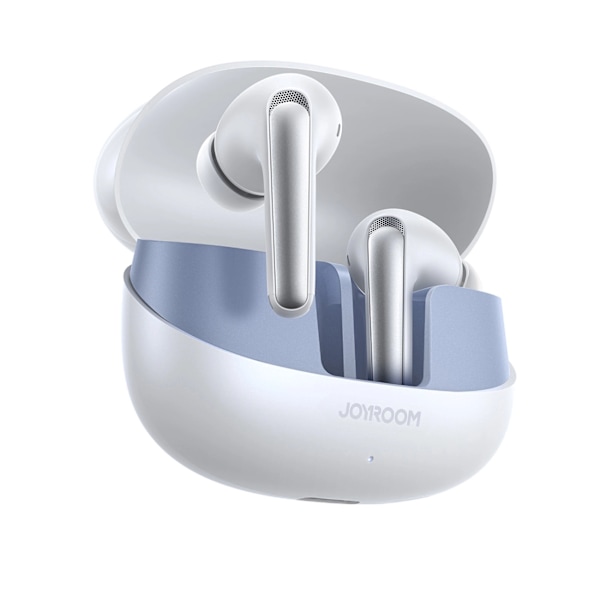 JOYROOM FUNPODS JR-FN2 IN-EAR TWS HOVEDTELEFONER MED BLUETOOTH 5.4, ANC FUNKTION OG IP54 BESKYTTELSE - HVID