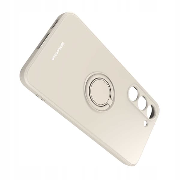 Spacecase Silikon Case Ring För Samsung Galaxy S23 Bone Case Cover