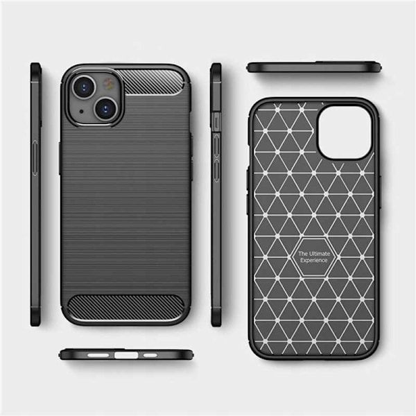 Spacecase Case Kolskydd För Iphone 14 Svart Skydd