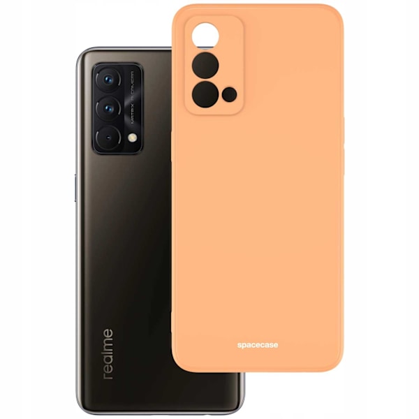 Spacecase Silikonecase Till Realme Gt Master Orange Case