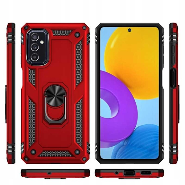 Spacecase Case Cover Till Samsung Galaxy M52 Red