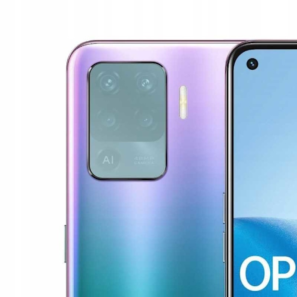 Rymdfodral Härdat Glas För Oppo Reno 5 Lite Kamera Linsskydd