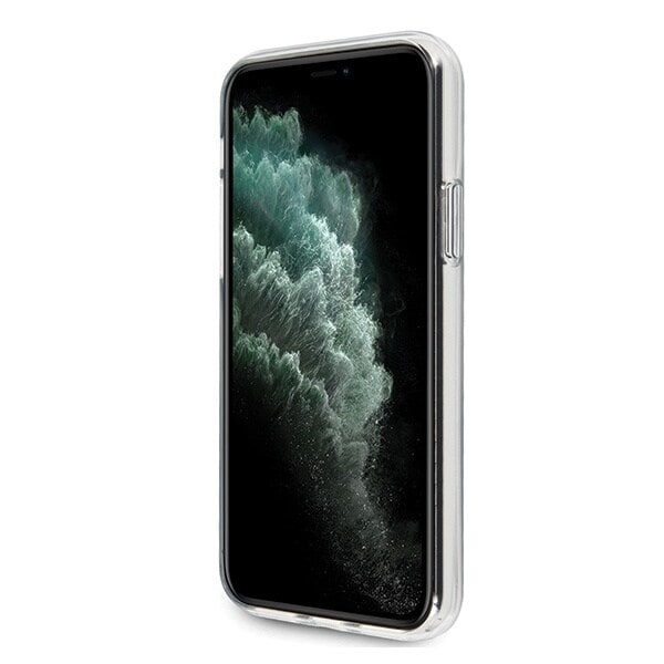 Saken med USA Polo Assn. Gradient Pattern Collection for iPhone 11 Pro Max - Blå