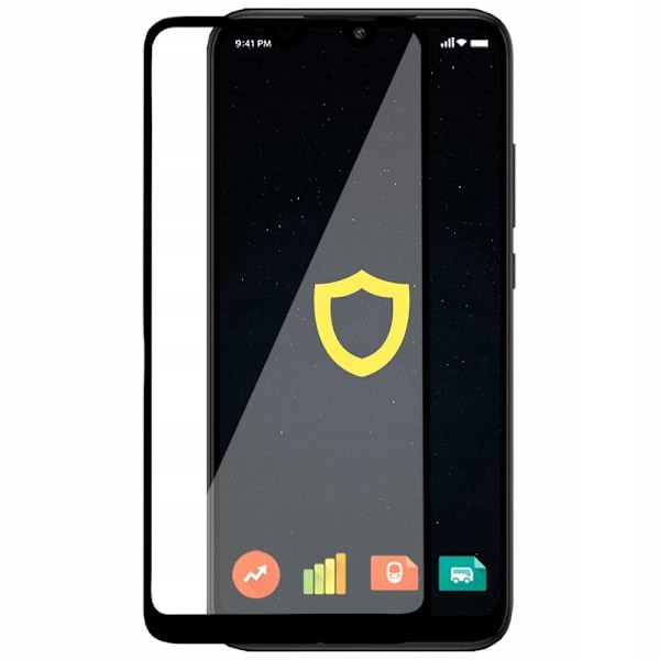 Spacecase 5D Härdat Glas För Xiaomi Redmi 7 Helt Glasskydd