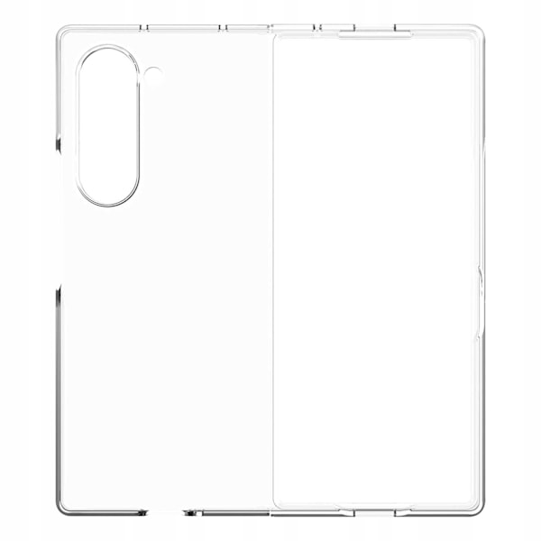 Spacecase Case Cover Till Samsung Galaxy Z Fold 6 Transparent