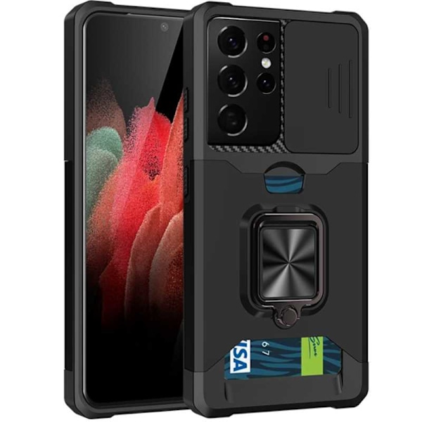Spacecase Fodral För Samsung Galaxy S21 Ultra Black