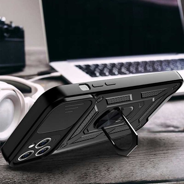 Spacecase-Fodral För Iphone 11 Pro Max Svart