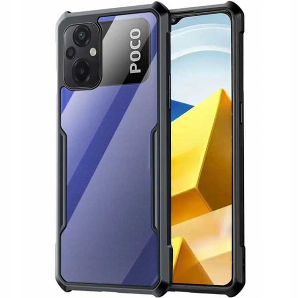 Spacecase Fodral Till Poco M5 Telefon, Svart