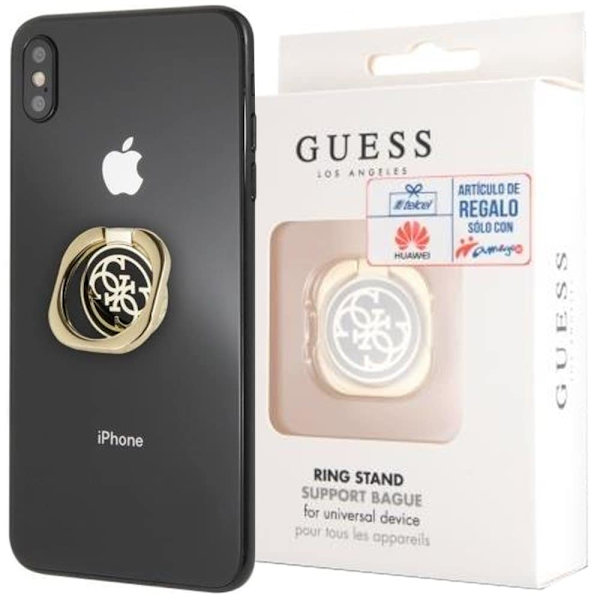 Guess Ringstativ GURSEQGBK gull & svart 4G