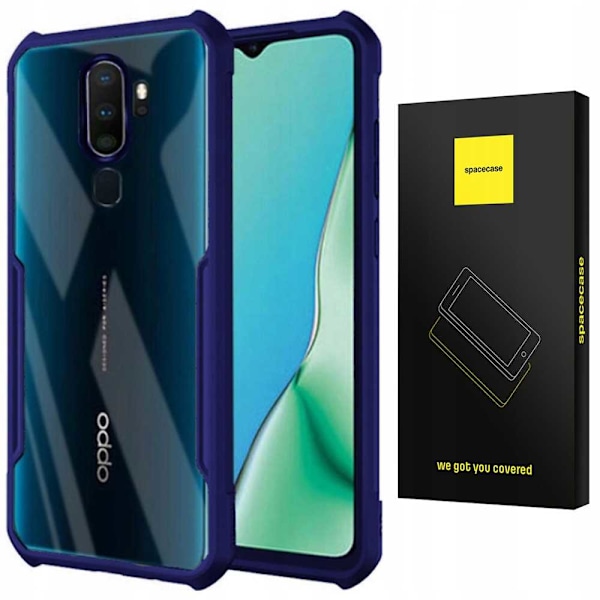 Spacecase Case Cover För Oppo A5 A9 2020 Blå