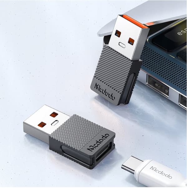 McDodo telefonadapter USB 2.0 till USB-C 5A QC-adapter