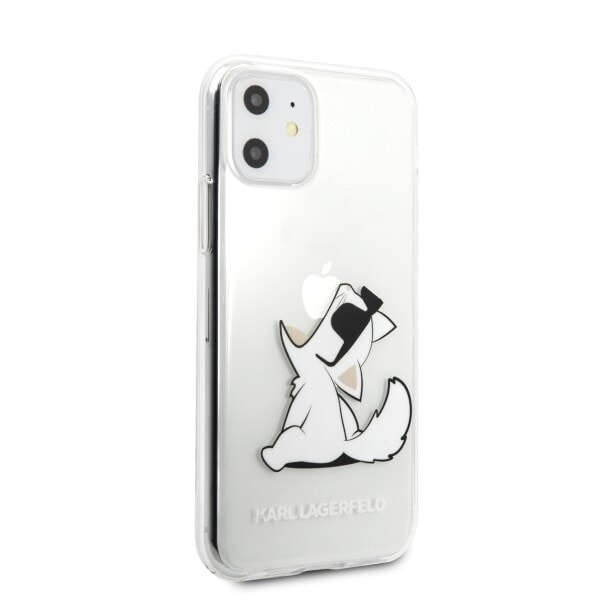 Karl Lagerfeld KLHCN61CFNRC iPhone 11 6.1" / Xr hardcase transparent Choupette Fun
