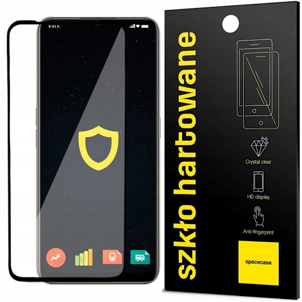 Spacecase 5D Härdat Glas För Oppo A5 A9 2020 Skyddsfolie