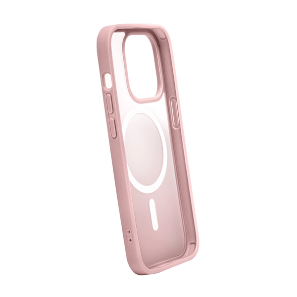 PURO GRADIENT MAGSAFE SILIKONETUI TIL IPHONE 15 - PINK