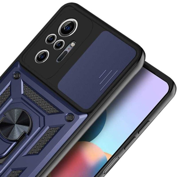 Spacecase Case Cover För Xiaomi Redmi Note 10 Pro Blue