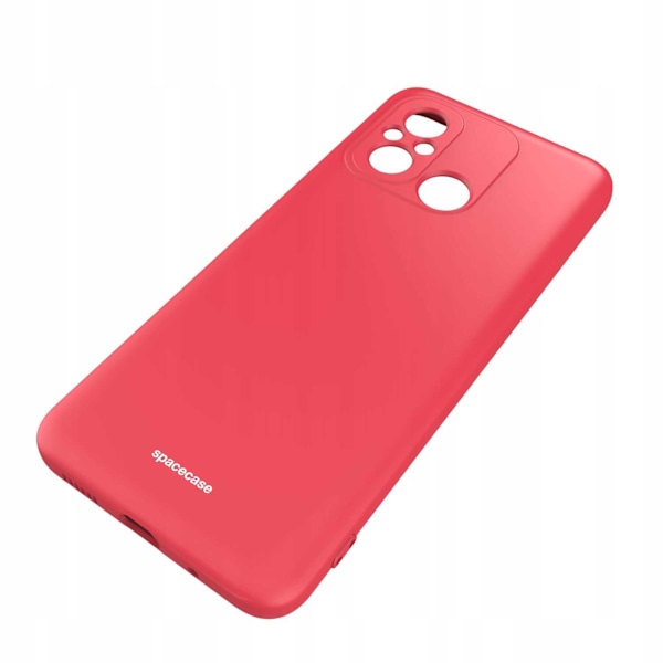 Spacecase Silikonfodral För Xiaomi Redmi 12C Phone Red