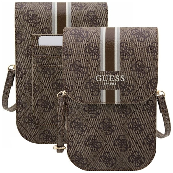 Guess 4G Stripes veske - brun