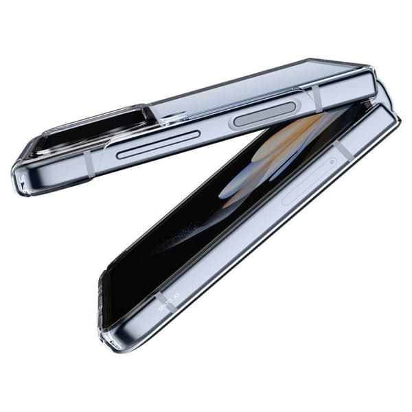 SPIGEN AIRSKIN GALAXY FLIP 4 med CRYSTAL CLEAR