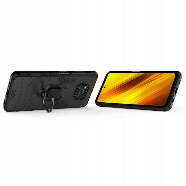 Spacecase Case Cover För Poco X3 Nfc Pro Svart X-Ring