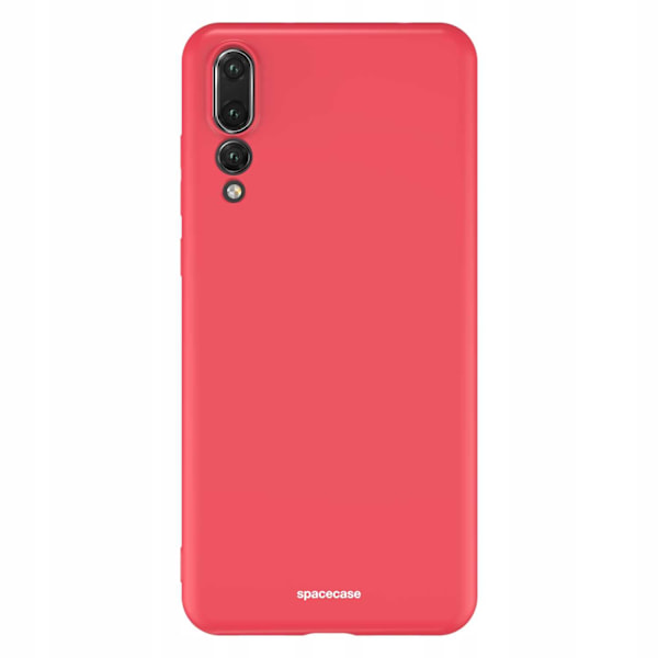 Spacecase Silikonfodral För Huawei P20 Pro Rött Skydd