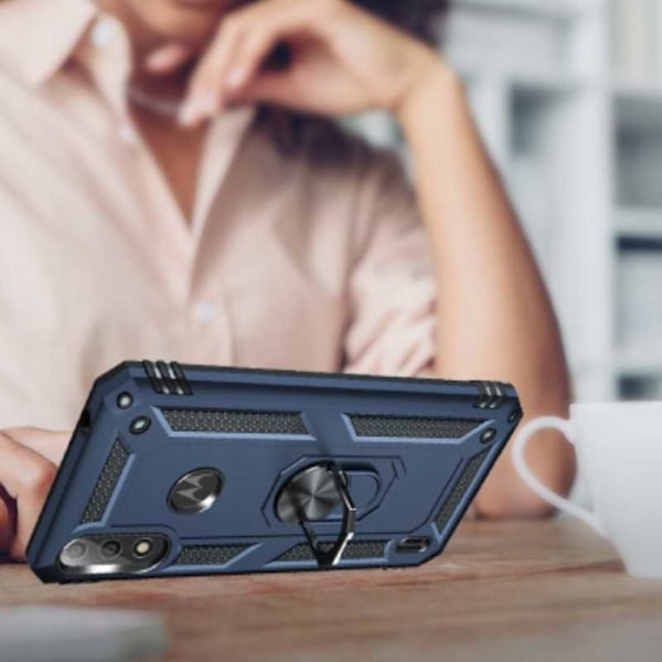 Spacecase Case Cover Till Motorola E7 E7I Power Blue