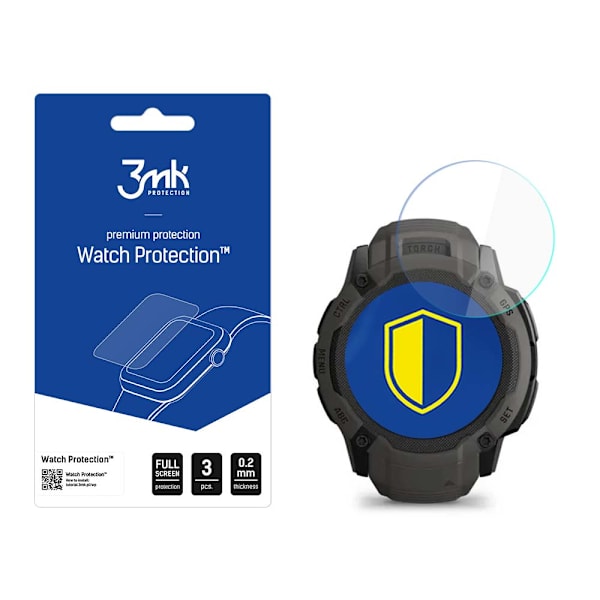 GARMIN INSTINCT 2X - 3MK WATCH PROTECTION V. FLEXIBLEGLASS LITE