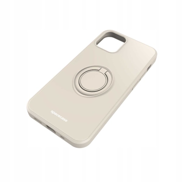 Spacecase Silikon Ringfodral För Iphone 12 Mini Bone Color