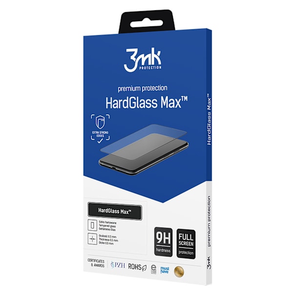 XIAOMI MI NOTE 10 SORT - 3MK HARDGLASS MAX FINGERPRINT