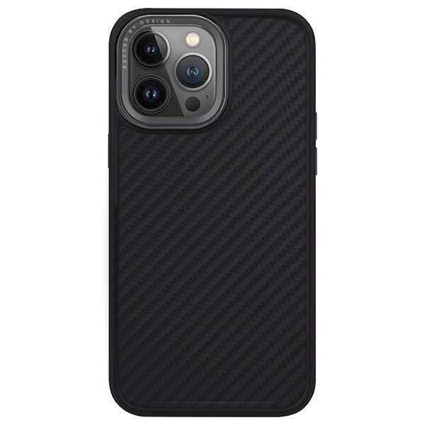 UNIQ-deksel Keva iPhone 15 Pro Max 6.7 Magclick Oppladbar svart/kullsvart