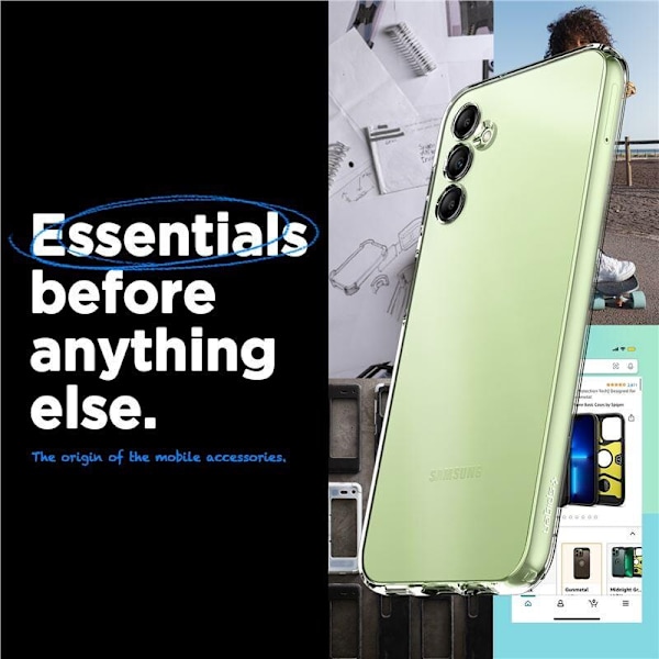 SPIGEN LIQUID GALAXY A14 5G KRYSTALLKLAR