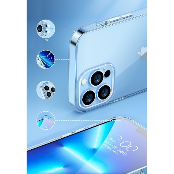 KINGXBAR TASKER TRANSPARENT COVER TIL IPHONE 13 PRO MAX