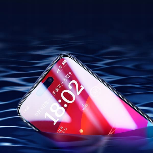 MCDODO EZ PASTE HEARTS GLAS STARKT GLAS IPHONE 15-DEKSEL