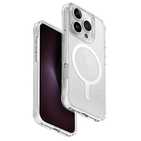 UNIQ LifePro Xtreme fodral iPhone 16 Pro Max 6,9" Magclick Charging transparent/tinsel lucent