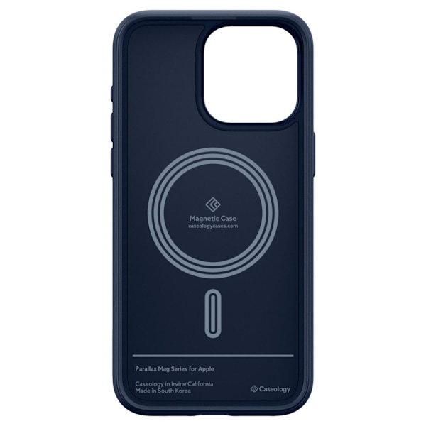 CASEOLOGY PARALLAX MAG MAGSAFE IPHONE 15 PRO MAX MIDNAT BLÅ