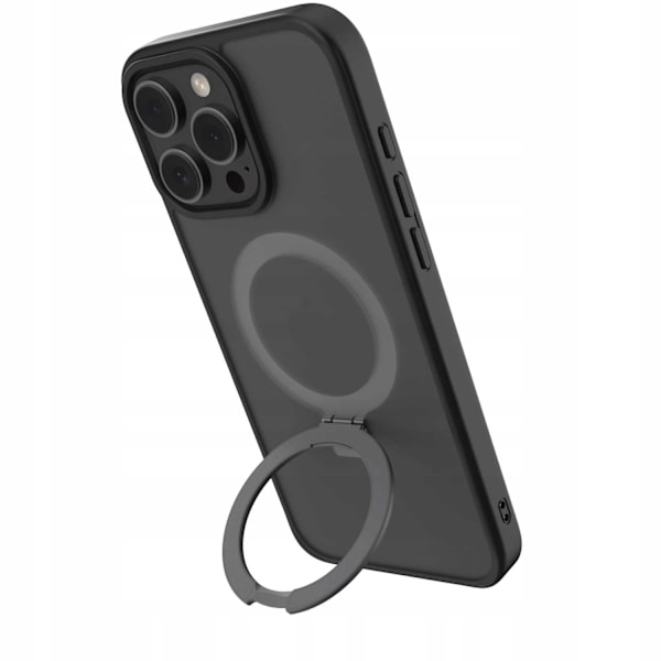 Spacecase Case Cover För Iphone 16 Pro Max För Magsafe Black