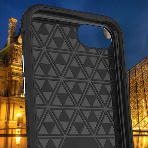 Spacecase Case Cover Till Iphone 7 8 Plus Svart Sc Core