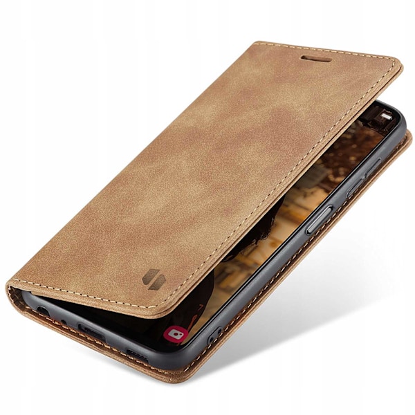 Spacecase Fodral Pålbockskydd För Samsung Galaxy A13 4G Ljusbrun