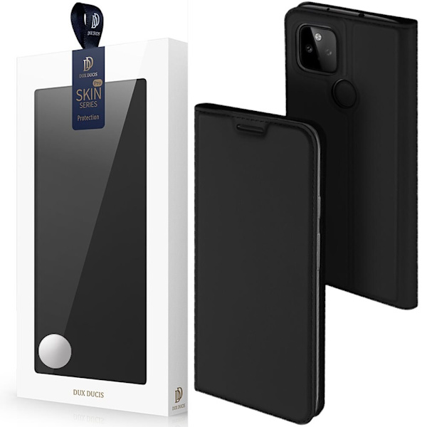 Dux Ducis Skin Pro-deksel med klaff for Google Pixel 5a svart
